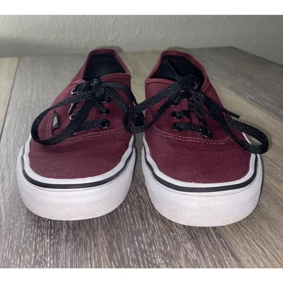Vans Unisex Of The Wall 721454 Red Black Sneaker Shoes US Size M 4.5 / W 6 - Picture 3 of 10
